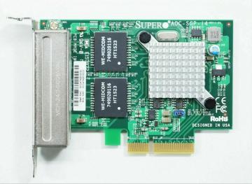 Card mạng Supermicro AOC-SGP-i4