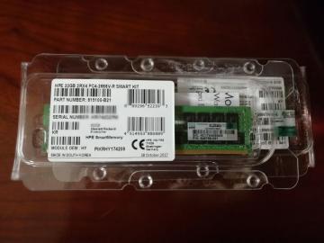 HPE 32GB (1x32GB) Dual Rank x4 DDR4-2666 CAS-19-19-19 Registered Smart Memory Kit