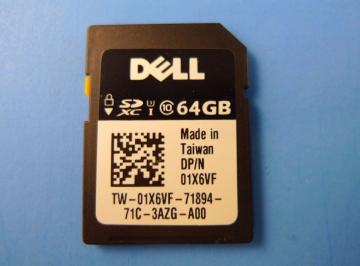 Thẻ nhớ Dell 64GB SDHC VFlash SD Secure Digital Card 1X6VF