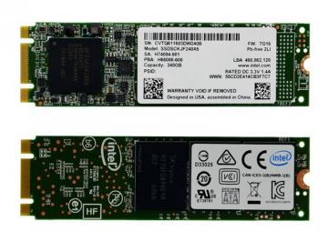Ổ cứng SSD 180GB Intel Pro 2500 Series M.2 80mm SATA 6Gb/s, 16nm, MLC